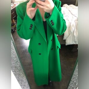 Women's Double-Breasted Wool Coat